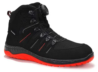 Produktbild von Elten MADDOX BOA® black-red Mid ESD S3 Sicherheitsstiefel-769151, Größe:42