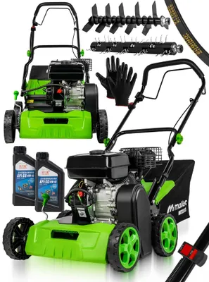 Zdjęcie produktu dla Aerator wertykulator spalinowy do trawy masterlawn-oil4000