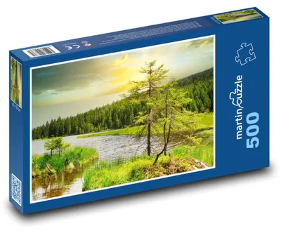 Obrázek produktu pro martinpuzzle - Puzzle 500 - Jezero - les