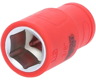 Obrázok produktu pre KS Tools 117.5216, Rázová hlavica, Červená, 1 hlava/hlavy, 3/8", Metrický, 16 mm