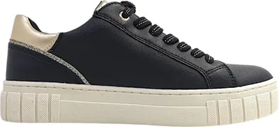 Imagen del producto de Marco Tozzi Damenschuhe sportlicher Schnürer Schwarz Freizeit