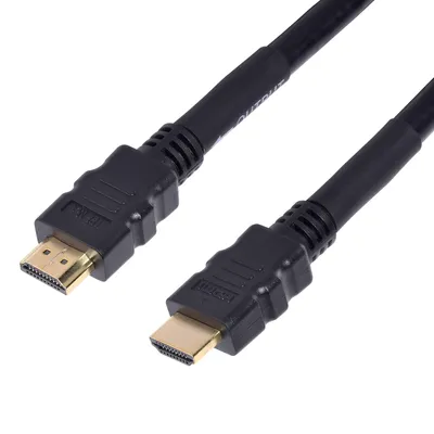 Produktbild von TPFNet AKTIVES High Quality HDMI Kabel 2.0/1.4a kompatibel mit Verstärker schwarz, 50m