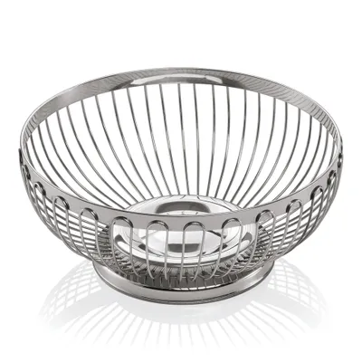 Produktbild von Brotkorb / Buffetkorb, CNS, Ø 21 cm und 9 cm Höhe