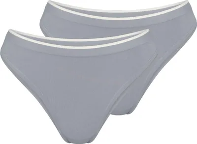 Produktbild von sloggi 2er Pack GO Sense Slip High leg Slip im modernen puristischen Design, Super weich und komfortabel, Mit kleinem Heatseal Markenschriftzug über dem Beinabschluss