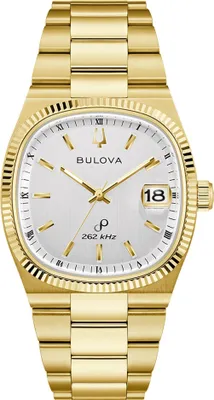 Produktbild von Bulova 97B223 Herrenarmbanduhr Super Seville Goldfarben