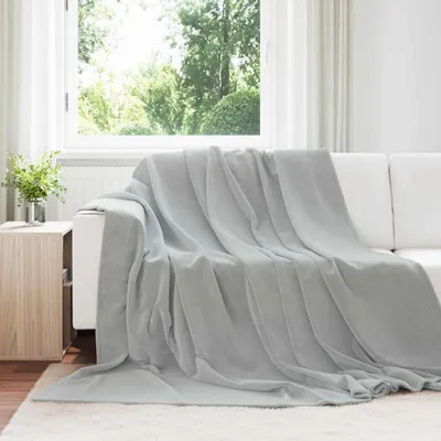 Produktbild von "2026 Moderne" Wohndecken 6 Stück Grau 240 x 270 cm Fleece - Decken CJG513339