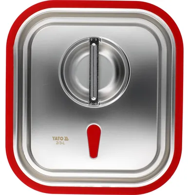 Produktbild von Gastro Behälter GN 2/3 Deckel mit Dichtung aus Edelstahl