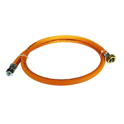 Immagine prodotto di Tubo flessibile per gas propano-butano Zatechs 15 m 20 bar Ø9,0 mm W21,8 Raccordo combinato x 1/4" filettatura sinistrorsa Tubo di collegamento 11 kg su 1 kg 2 kg 3 kg Bombola di gas