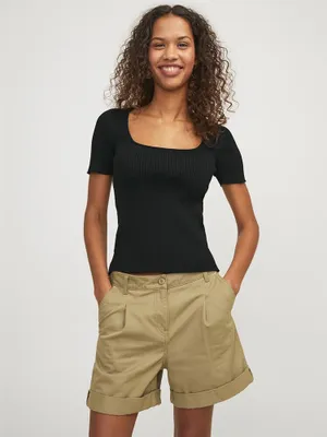 Produktbild von Jack & Jones Sky Jjxx Kurzarm-t-shirt Schwarz S Frau Schwarz S