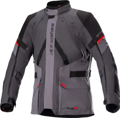 Produktbild von Alpinestars Monteira Drystar® XF wasserdichte Motorrad Textiljacke, grau/rot, M