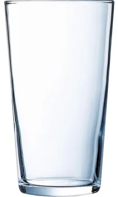 Image de Verre conique soufflé, capacité 64 cl ; 0,5 litre /-/ - Lot de 6 pièces