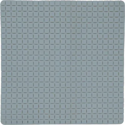 Immagine prodotto di MSV 142914, Tappetino antiscivolo per il bagno, per adulti, grigio, in gomma, 540 mm, 540 mm