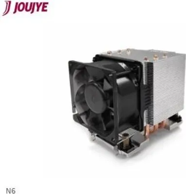 Image de Dynatron N6 Refroidisseur CPU Intel 3U 4189-4-5 P4-P5 ou P+ Ailette en aluminium avec caloducs