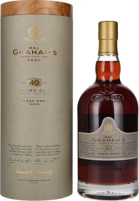 Produktbild von W. & J. Graham's Tawny Port 40 Years Old 20% Vol. 0,75l in Geschenkbox