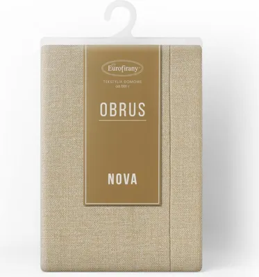 Produktbild von EUROFIRANY | Tischtuch - 140 x 220 cm - goldfarbene Tischdecke - Glatt