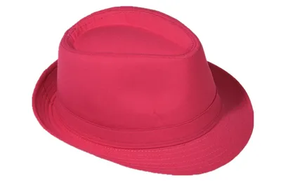 Produktbild von Panama Hut Fedora Sonnen Hut Pink 54