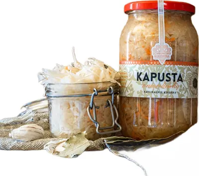 Produktbild von Natürlich Sauerkraut mit Karotten 870g - Bukovina Shelter