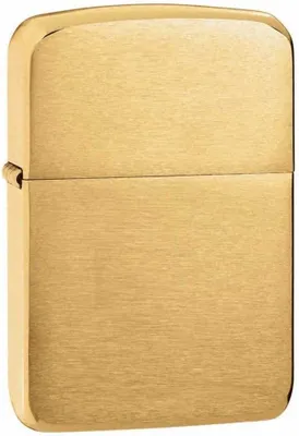 Immagine prodotto di Accendino Zippo 1941 Replica Brass Brushed in ottone spazzolato