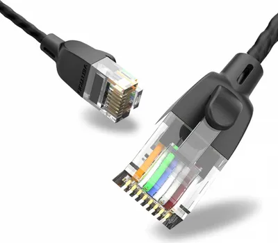 Obrázek produktu pro Slim Patch Cable UTP Cat6A 3m black