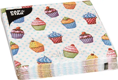 Produktbild von Papstar 84251, Mehrfarbig, Papier, Muster, 51 g/m², 250 mm, 250 mm