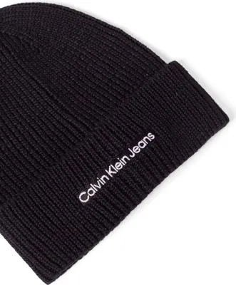 Productafbeelding van CALVIN KLEIN JEANS - Damesmuts met lineair logo, gemaakt van een wolmix - Maat: One size
