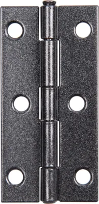 Produktbild von Alberts DURAVIS® Scharnier,schmal,schwarzdiamant 80 x 40 x 1,25 mm