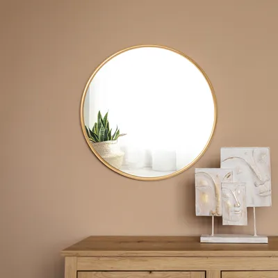 Produktbild von Wandspiegel ’Ordona’ Ø60cm Gold