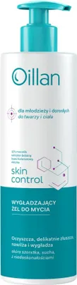 Produktbild von Oillan Skin Control Wygładzający żel do mycia ciała i twarzy z 10% mocznikiem, 400 ml