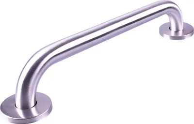 Productafbeelding van Aidapt Wandbeugel RVS Handgreep met geborstelde afwerking 45 cm - Zilver