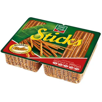 funny-frisch Knabbergebäck Sticks 200,0 g