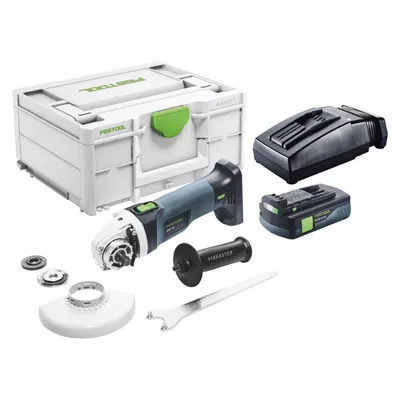Produktbild von Festool AGC 18-125 EB-Basic Akku Winkelschleifer 18 V 125 mm Brushless + 1x Akku 3,0 Ah + Ladegerät + Systainer