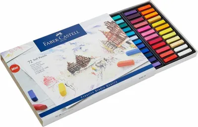 Produktbild von FABER-CASTELL STUDIO QUALITY mini Pastellkreide farbsortiert 72 St.