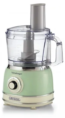 A product shot of a food processor on a white background.