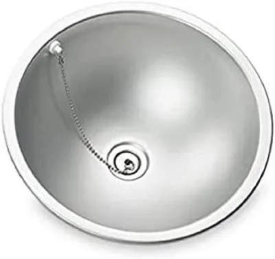 Obrázek produktu pro DOMETIC CE02-B325-I – kulaté dřezové provedení, nerezová vestavná umyvadla pro obytné vozy a karavany