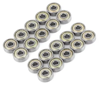 Kugellager 625ZZ, 5x16x5 mm, 20 Stück, Stahl, GCr15-Kugeln