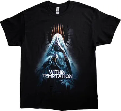 Obrázek produktu pro Within Temptation - tričko "Bleed Out Veil" pro muže/dámy Uni RO11130 (L) (Black)