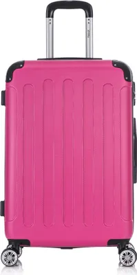 Produktbild von Flexot® F-2045 Koffer Reisekoffer Hartschale Hardcase Doppeltragegriff mit Zahlenschloss Gr. L Farbe Rose