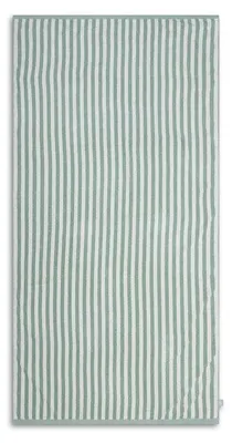 Productafbeelding van Swim Essentials Strandlaken Katoen - Groen - Resortstreep - 135 X 65 Cm