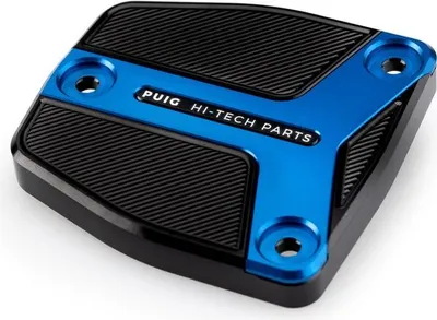 Produktbild von PUIG 21386A Vorderer Bremsflüssigkeitsbehälterdeckel  passend fuer HARLEY DAVIDSON SPORTSTER S RH1250S Blau