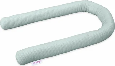 Produktbild von babybay Nestchenschlange Waffelpiqué 180 cm passend für alle Modelle, zartblau