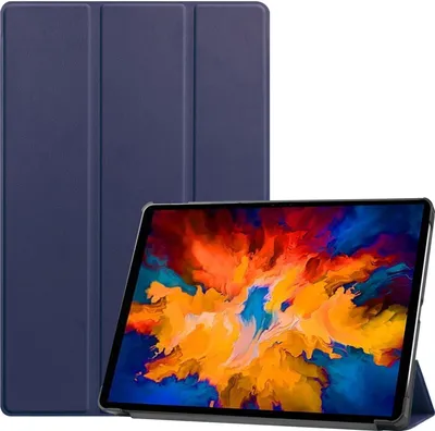 Obrázek produktu pro Obal na tablet Lenovo Tab P11 Pro TB-J706F 11,5", tenké pouzdro s funkcí stojánku a funkcí automatického spánku/probuzení, modrý