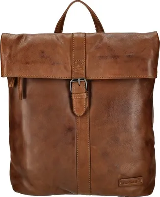 Produktbild von Rucksack Stadtrucksack Leder Toscane Rucksack Cognac 30x10x33 cm