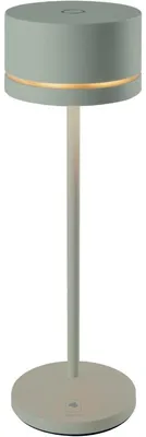 Zdjęcie produktu dla Lampa stołowa SOMPEX Monza, wysokość: 235 mm, ø: 75 mm, oliwkowo-zielona
