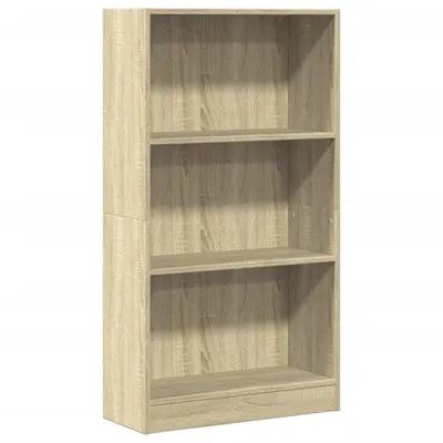Obrázek produktu pro vidaXL Knihovna Sonoma dub 60x24x109 cm Materiál na bázi dřeva