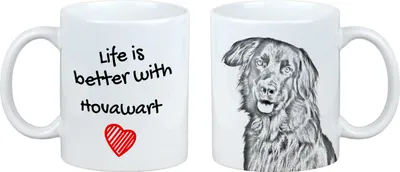 Obrázek produktu pro Hovawart hrnek s psem život je lepší Art-Dog