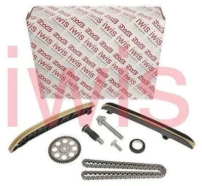 Image de iwis Motorsysteme 59949Kit de chaîne de distribution Chaîne de distribution pour VW Polo berline (6R1, 6C1), GOLF PLUS (5M1, 521) et Caddy III break (2KB, 2KJ, 2CB, 2CJ)