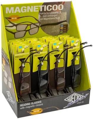 Produktbild von WEDO Lesebrille MAGNETICOO mit Magnetverschluss Display