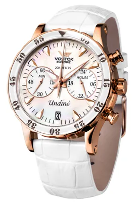 Image de Montre Vostok Europe pour femmes VK64-515B528 blanc