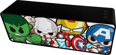 Obrázok produktu pre Bezdrôtový prenosný reproduktor Marvel Avengers s pripojením Bluetooth