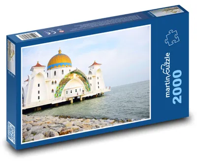 Produktbild von martinpuzzle - Puzzle 2000 Teile - Malakka - Moschee